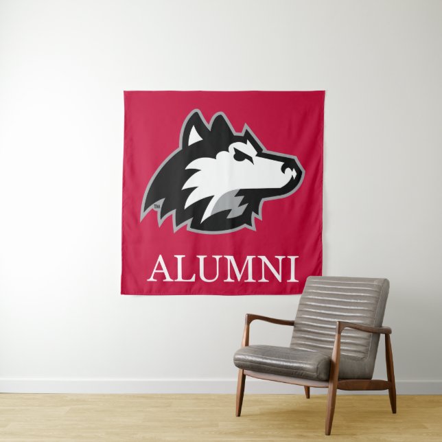 Tapiz NIU Huskies Alumni (In situ)