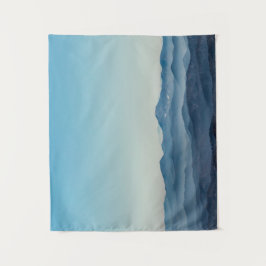 Tapiz Niveles de niebla, colinas y montañas