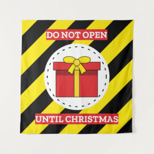 Tapiz No abrir hasta que Navidades