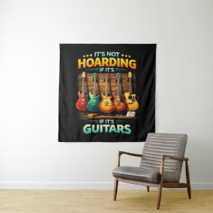 Tapiz No es acaparar si son guitarras