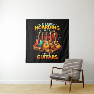 Tapiz No Es Atesorar Si Son Guitarras – Músico Divertido