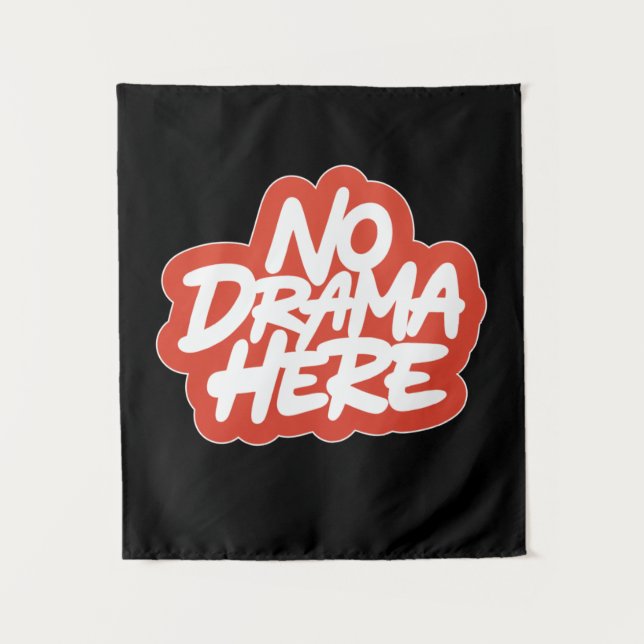 Tapiz No hay drama aquí (Anverso)