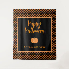 Tapiz No hay trucos para tratar las calabazas de naranja