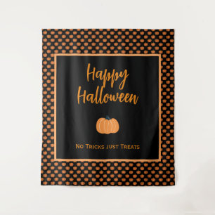 Tapiz No hay trucos para tratar las calabazas de naranja