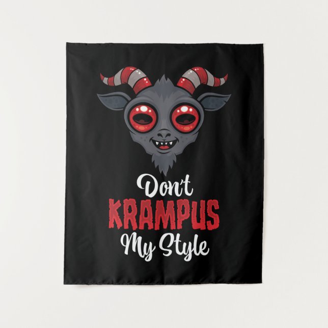 Tapiz No Krampus Mi Estilo (Anverso)