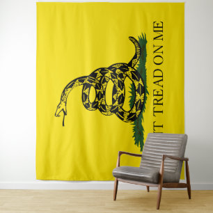 Tapiz No me enseñes la bandera de Gadsden