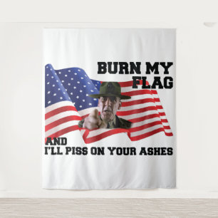 Tapiz No quemes mi bandera
