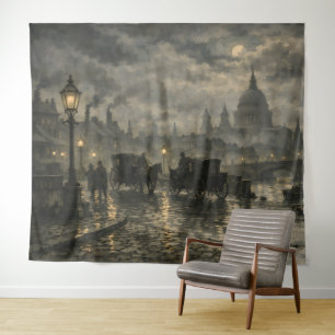 Tapiz Noches de Londres Victoriano por BurnsInHell