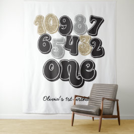 Tapiz Nochevieja Cumpleaños Primero