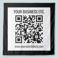 Nombre de su empresa y código QR editable