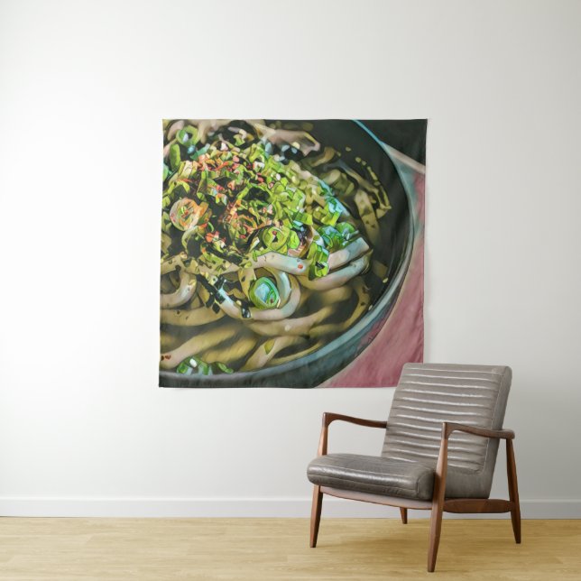 Tapiz Noodle lover design (In situ)