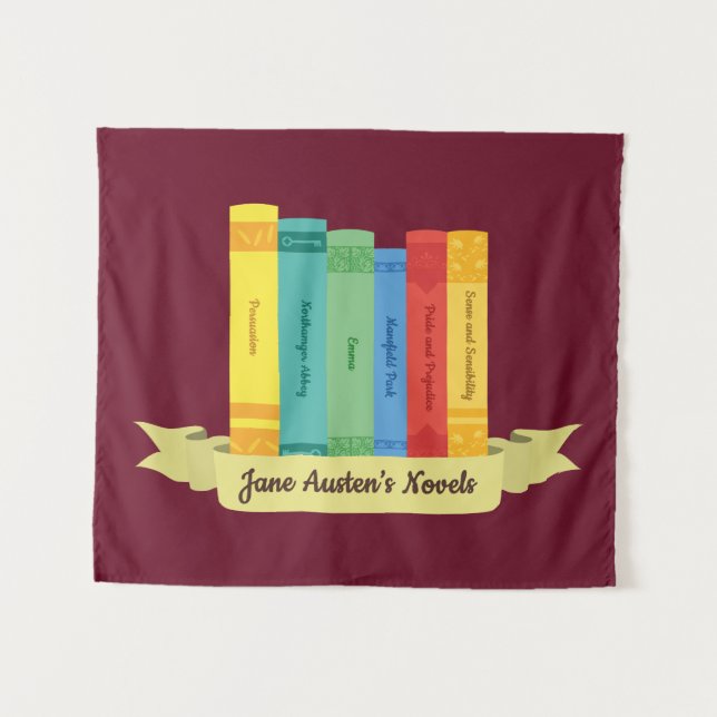 Tapiz Novelas de Jane Austen III (Anverso (horizontal))