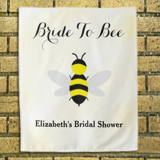 Tapiz Novia A Bee Bridal Shower (Subido por el creador)