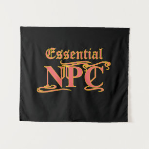 Tapiz NPC esencial No maim Rob ni matar RPG divertidos