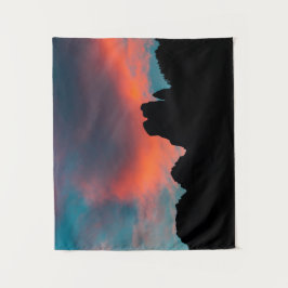 Tapiz Nubes ardiendo sobre las montañas