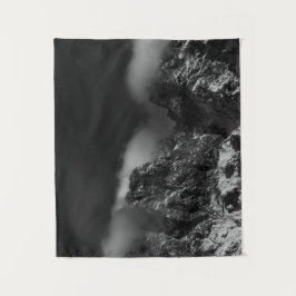 Tapiz Nubes blancas que cubren montañas