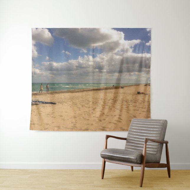 Tapiz Nubes en Hollywood Beach (In situ (horizontal))