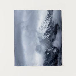 Tapiz Nubes que cubren la montaña Storžič, Eslovenia