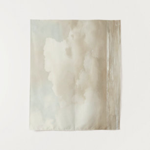 Tapiz Nubes tranquilas - Neutrales, azules, beiges - Min