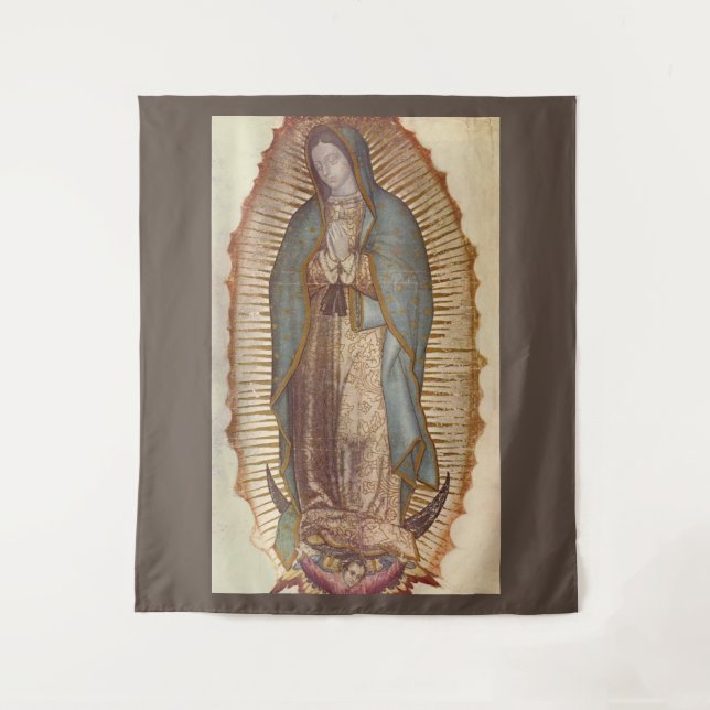 TAPIZ NUESTRA SEÑORA DE GUADALUPE (Anverso)