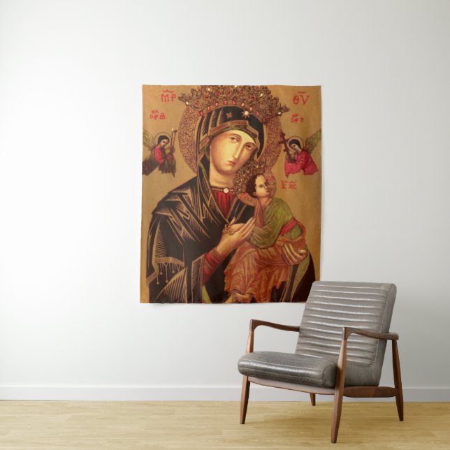 Tapiz Nuestra Señora de la Ayuda Perpetua Versión Origin (In situ)