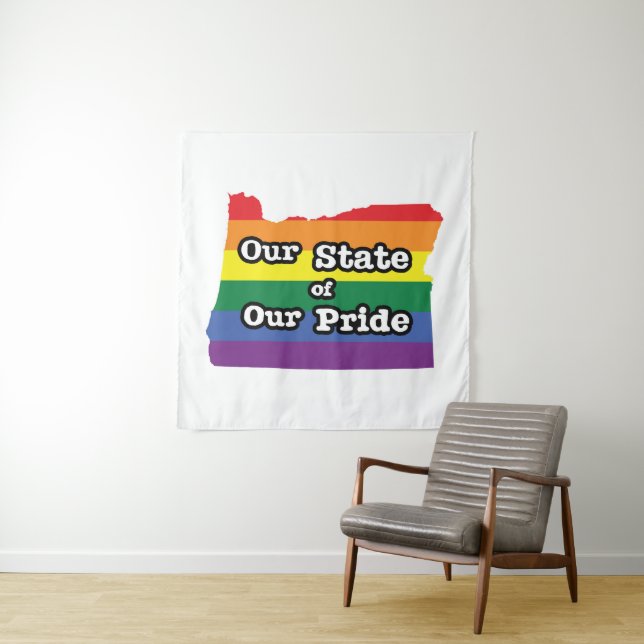 Tapiz Nuestro estado de orgullo| Oregón (In situ)