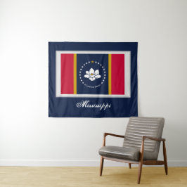 Tapiz Nueva bandera de Misisipi 2020