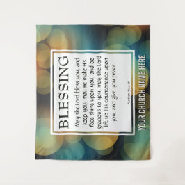 Tapiz Números 6:24-26 EL SEÑOR TE BENDIGA Iglesia