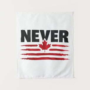 Tapiz Nunca 51.ª política canadiense-estadounidense Trum