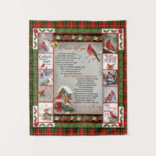 Tapiz Nunca Te Dejé, Navidades Cardenal Quilt