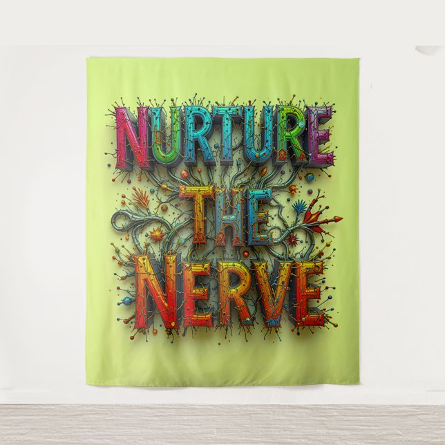 Tapiz Nurtura El Nervio Extra Grande (Anverso)