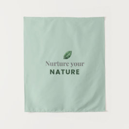 Tapiz Nurture Your Nature Minimal Motivational Wall Tape