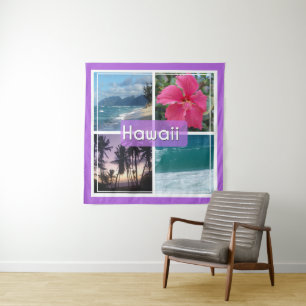 Tapiz Oahu, capa marina de Hawaii