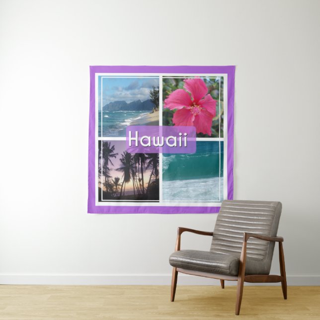 Tapiz Oahu, capa marina de Hawaii (In situ)