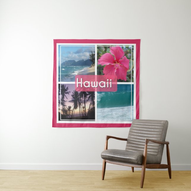 Tapiz Oahu, capa marina de Hawaii (In situ)