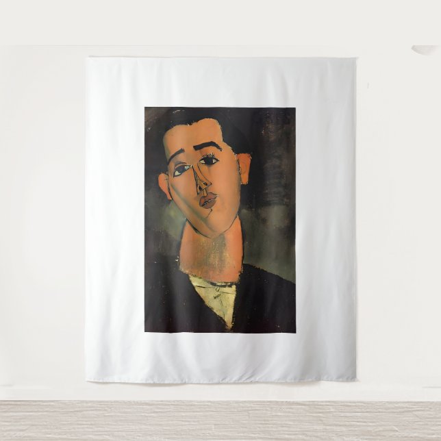 Tapiz obra de arte de Amedeo Modigliani (Anverso)