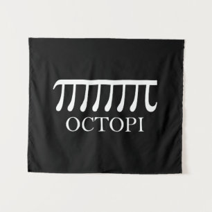 Tapiz Octopi - Graciosa Matemática del pulpo Pi