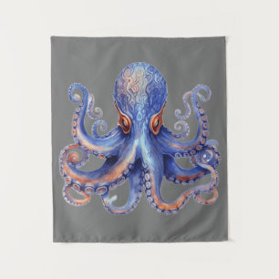 Tapiz Octopus acuarela
