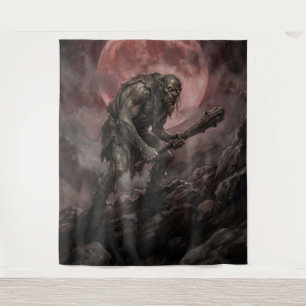 Tapiz Ogro bajo la Luna de Sangre