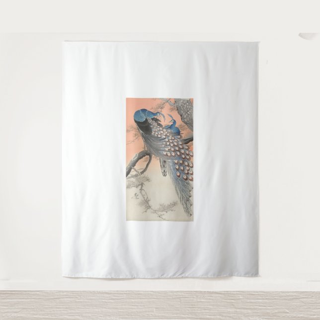 Tapiz Ohara Koson art painting (Anverso)