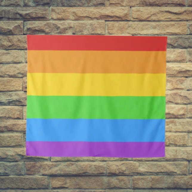 Tapiz Ola de Orgullo: Bandera del Arcoíris (Subido por el creador)