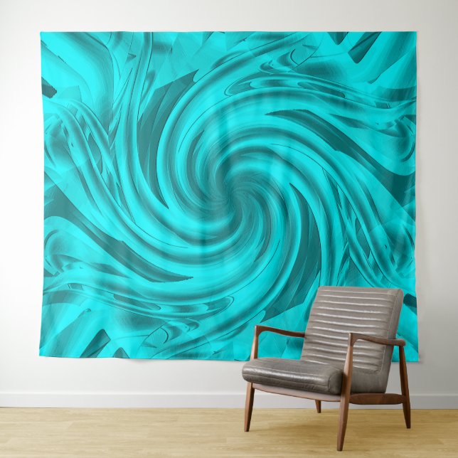 Tapiz Olas musicales... (In situ (horizontal))