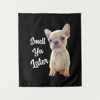 Tapiz Oler ya después gracioso regalo de Bulldog francés