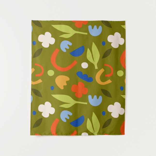 Tapiz Olive Meadow (Anverso)
