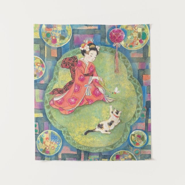 Tapiz Omohide Garasu: A Little Glass Memory (Anverso)