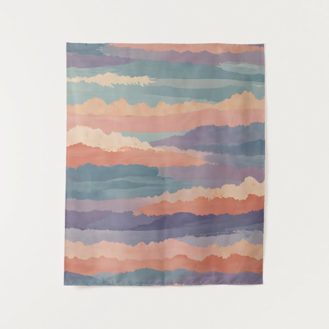 Tapiz Ondas horizontales suaves (Anverso)