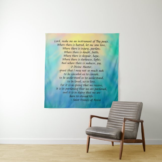 Tapiz Oración de San Francisco (In situ)