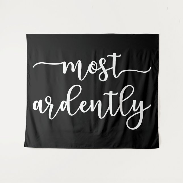 Tapiz Orgullo Y Prejuicio Sr. Darcy - Más Ardientemente  (Anverso (horizontal))