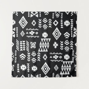 Tapiz Origen étnico tribal. Geomet primitivo y elegante