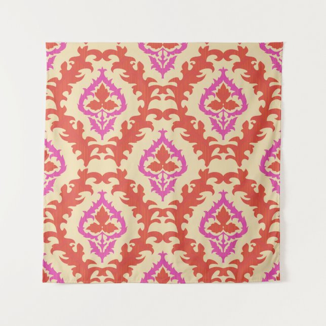 Tapiz Ornamental seamless pattern with traditional Centr (Anverso)